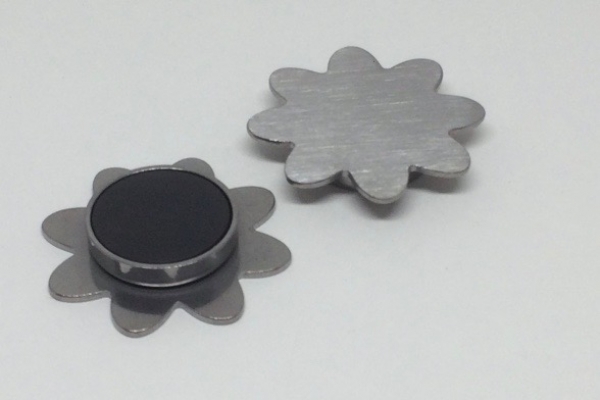 Retro-Magnet "Blume" / Set mit 10 Stück